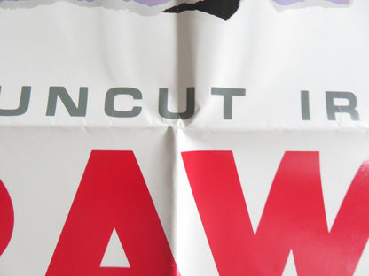 EDDIE MURPHY: RAW FOLDED US ONE SHEET POSTER SAMUEL L. JACKSON 1987 Rendezvous Cinema Movie posters