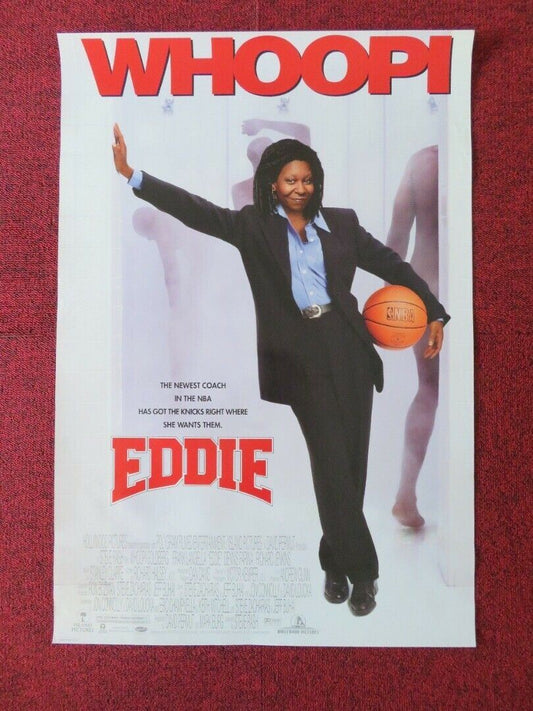 EDDIE US ROLLED (27"x18.5") POSTER WHOOPI GOLDBERG FRANK LANGELLA 1996 Movie posters
