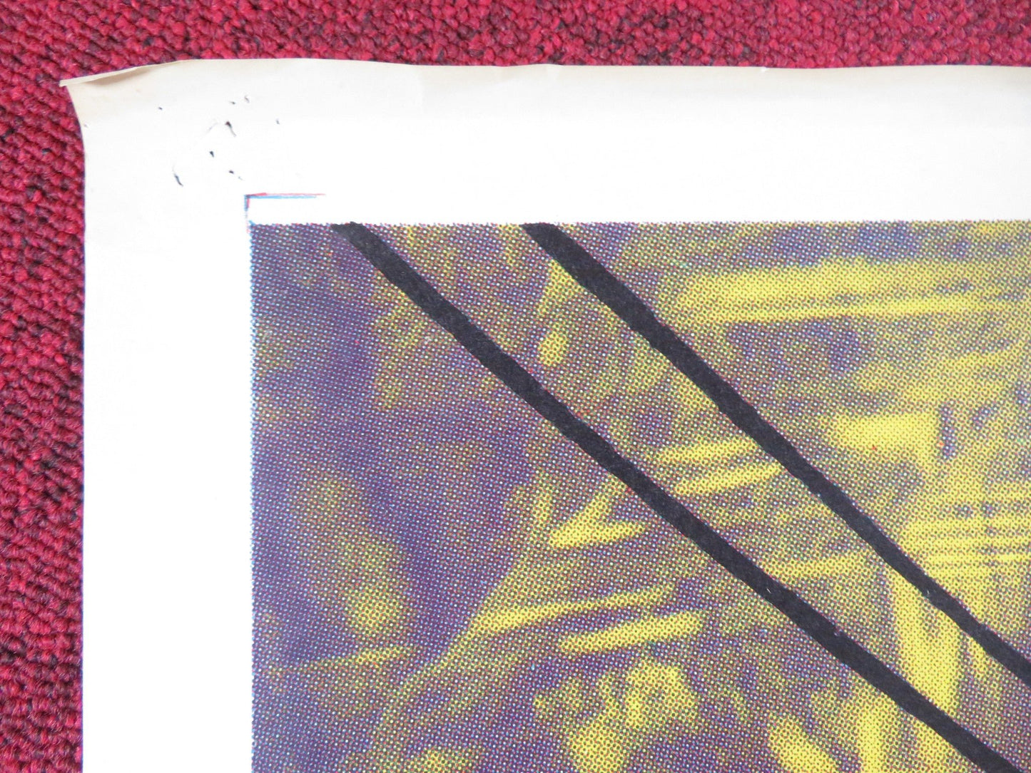 EDGE OF ETERNITY FOLDED US ONE SHEET POSTER CORNEL WILDE VICTORIA SHAW 1959 Rendezvous Cinema Movie posters