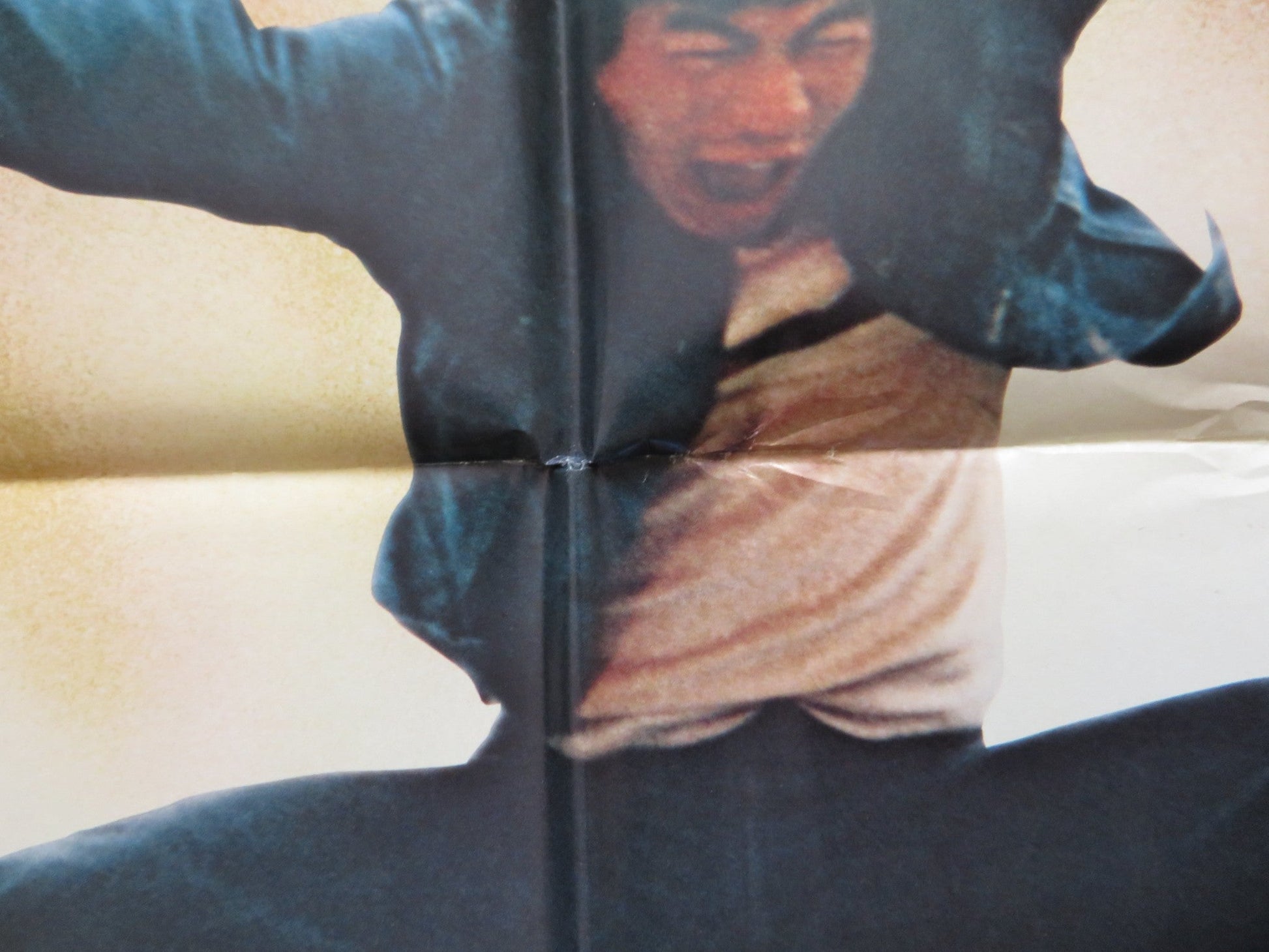 EDGE OF FURY FOLDED US ONE SHEET POSTER BRUCE LI KUNG FU ANDREW SAGE 1978 Rendezvous Cinema Movie posters