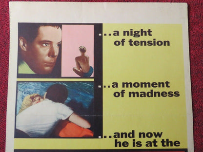 EDGE OF FURY US INSERT (14"x 36") POSTER MICHAEL HIGGINS LOIS HOLMES 1957 Movie posters