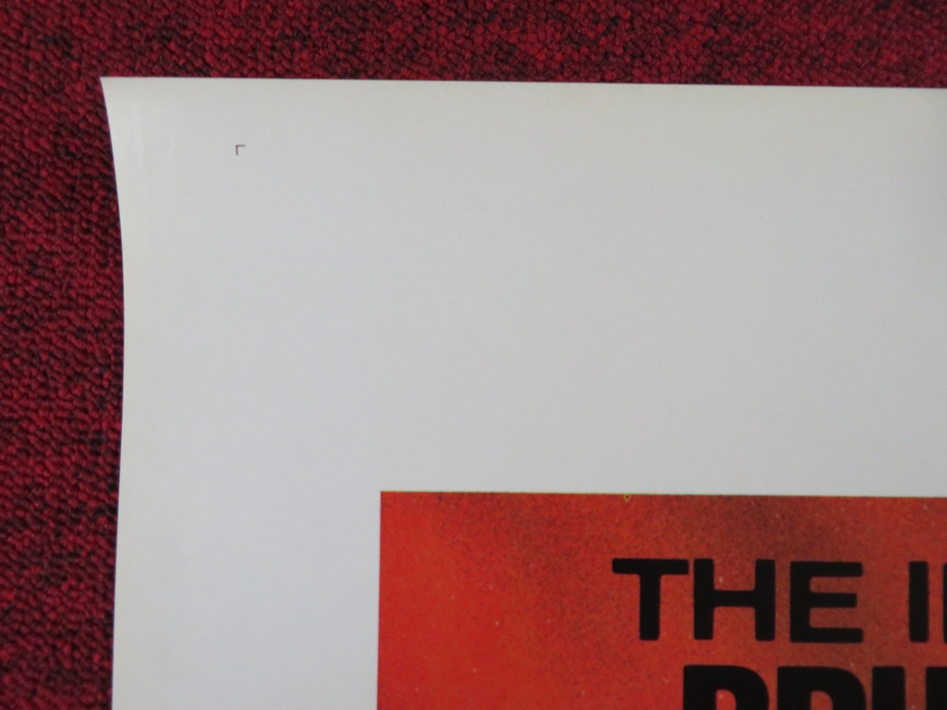 EDGE OF FURY US ONE SHEET ROLLED POSTER BRUCE LI YASUAKI KURATA 1978 Rendezvous Cinema Movie posters