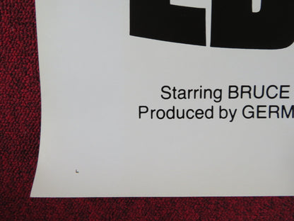 EDGE OF FURY US ONE SHEET ROLLED POSTER BRUCE LI YASUAKI KURATA 1978 Rendezvous Cinema Movie posters