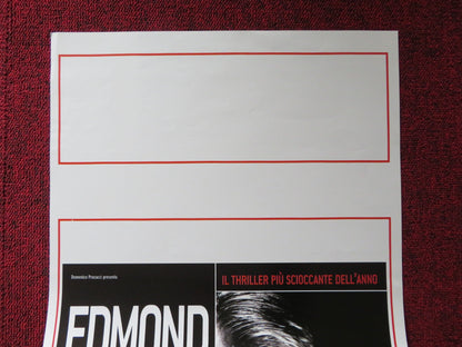 EDMOND ITALIAN LOCANDINA POSTER WILLIAM H. MACY FRANCES BAY 2005 Rendezvous Cinema Movie posters