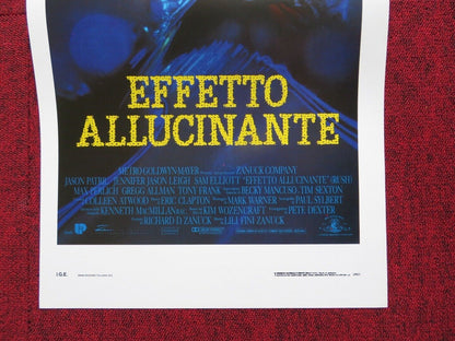 EFFETTO ALLUCINANTE / RUSH ITALIAN LOCANDINA (27.5"x13") POSTER 1992 Movie posters