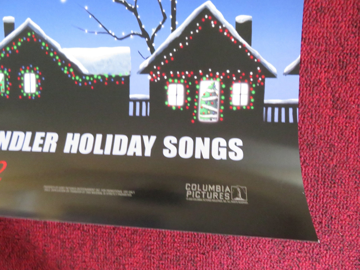 EIGHT CRAZY NIGHTS - B US ONE SHEET ROLLED POSTER ADAM SANDLER J. SANDLER 2002 Rendezvous Cinema Movie posters