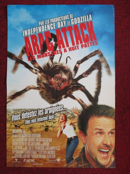 EIGHT LEGGED FREAKS FRENCH MINI (16"x 24") POSTER DAVID ARQUETTE KARI WUHRER - Rendezvous Cinema
