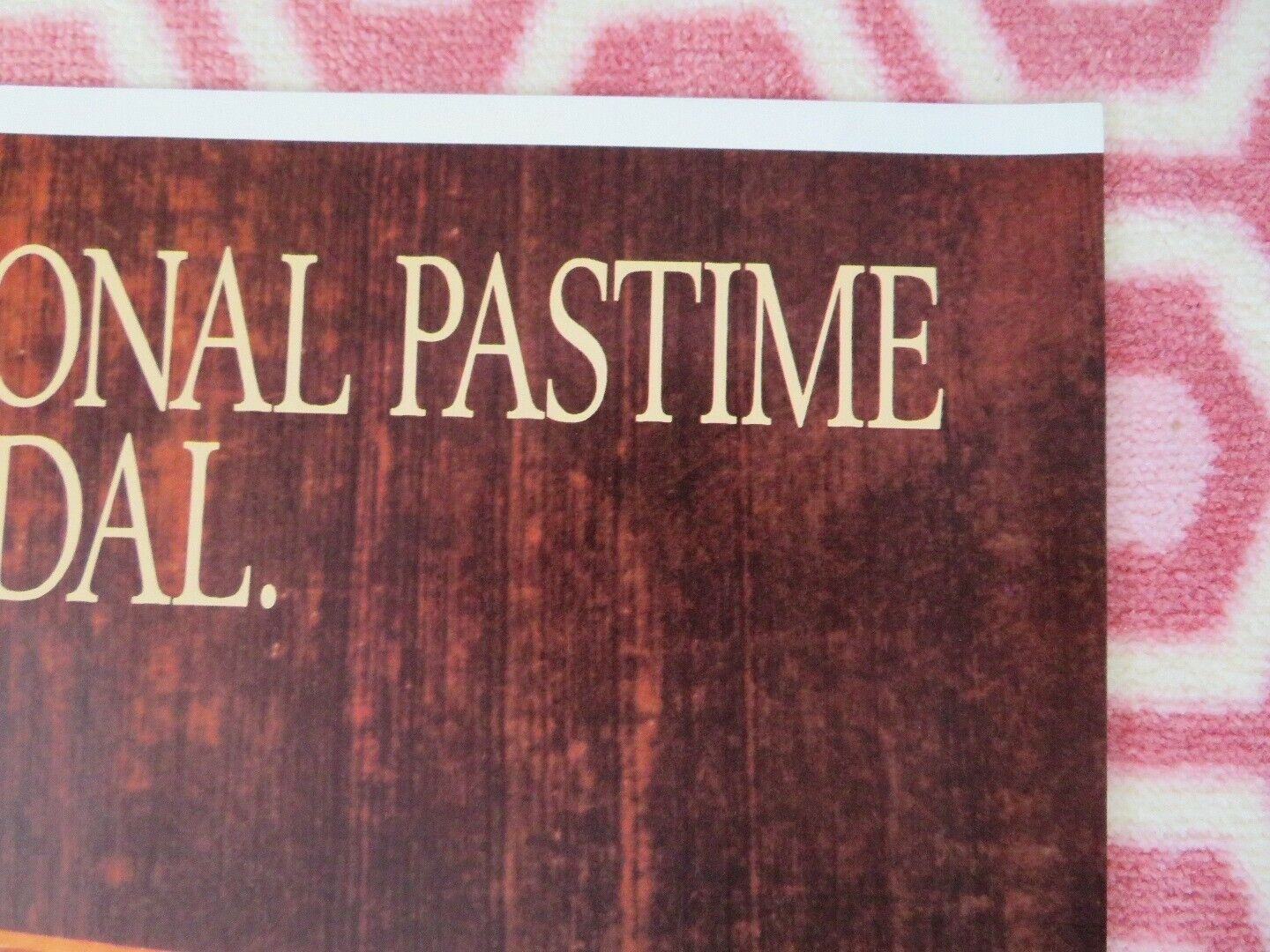 EIGHT MEN OUT 1988 US ONE SHEET POSTER BASEBALL CHARLIE SHEEN TRUE Movie posters