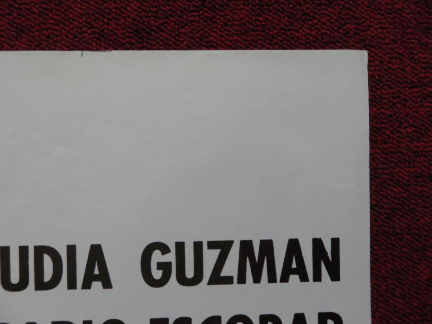 EL AGARRATODO FOLDED MEXICAN POSTER RAUL PADILLA SERGIO RAMOS 1990 Rendezvous Cinema Movie posters