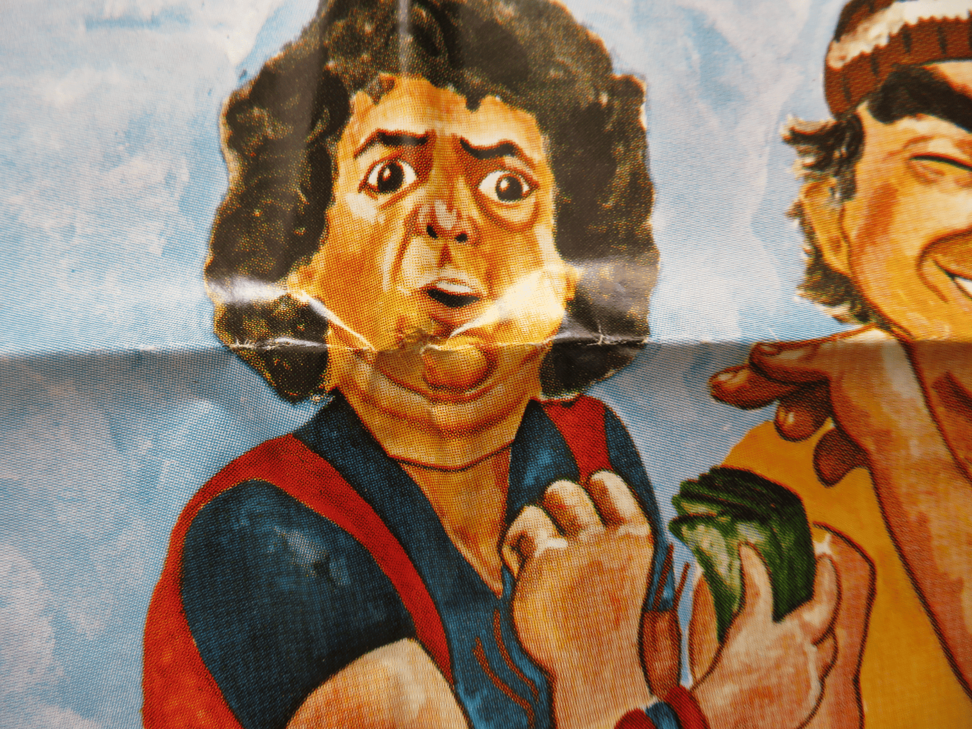 EL AGARRATODO FOLDED MEXICAN POSTER RAUL PADILLA SERGIO RAMOS 1990 Rendezvous Cinema Movie posters