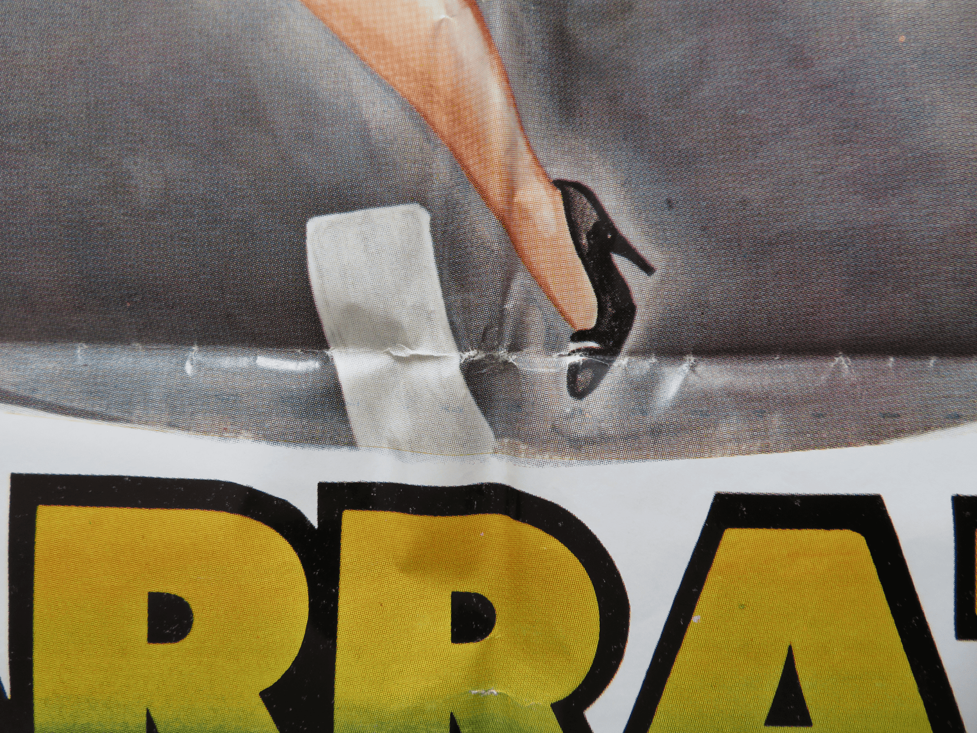 EL AGARRATODO FOLDED MEXICAN POSTER RAUL PADILLA SERGIO RAMOS 1990 Rendezvous Cinema Movie posters