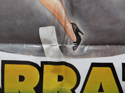 EL AGARRATODO FOLDED MEXICAN POSTER RAUL PADILLA SERGIO RAMOS 1990 Rendezvous Cinema Movie posters