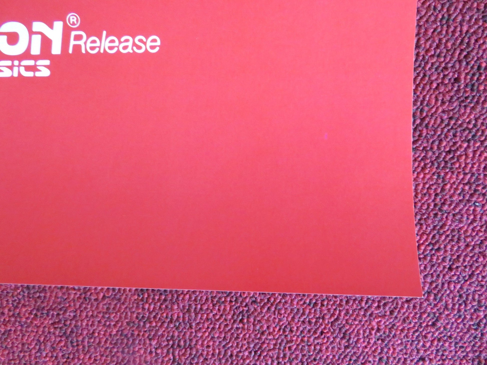 EL AMOR BRUJO US ONE SHEET ROLLED POSTER ANTONIO GADES CRISTINA HOYOS 1986 Rendezvous Cinema Movie posters