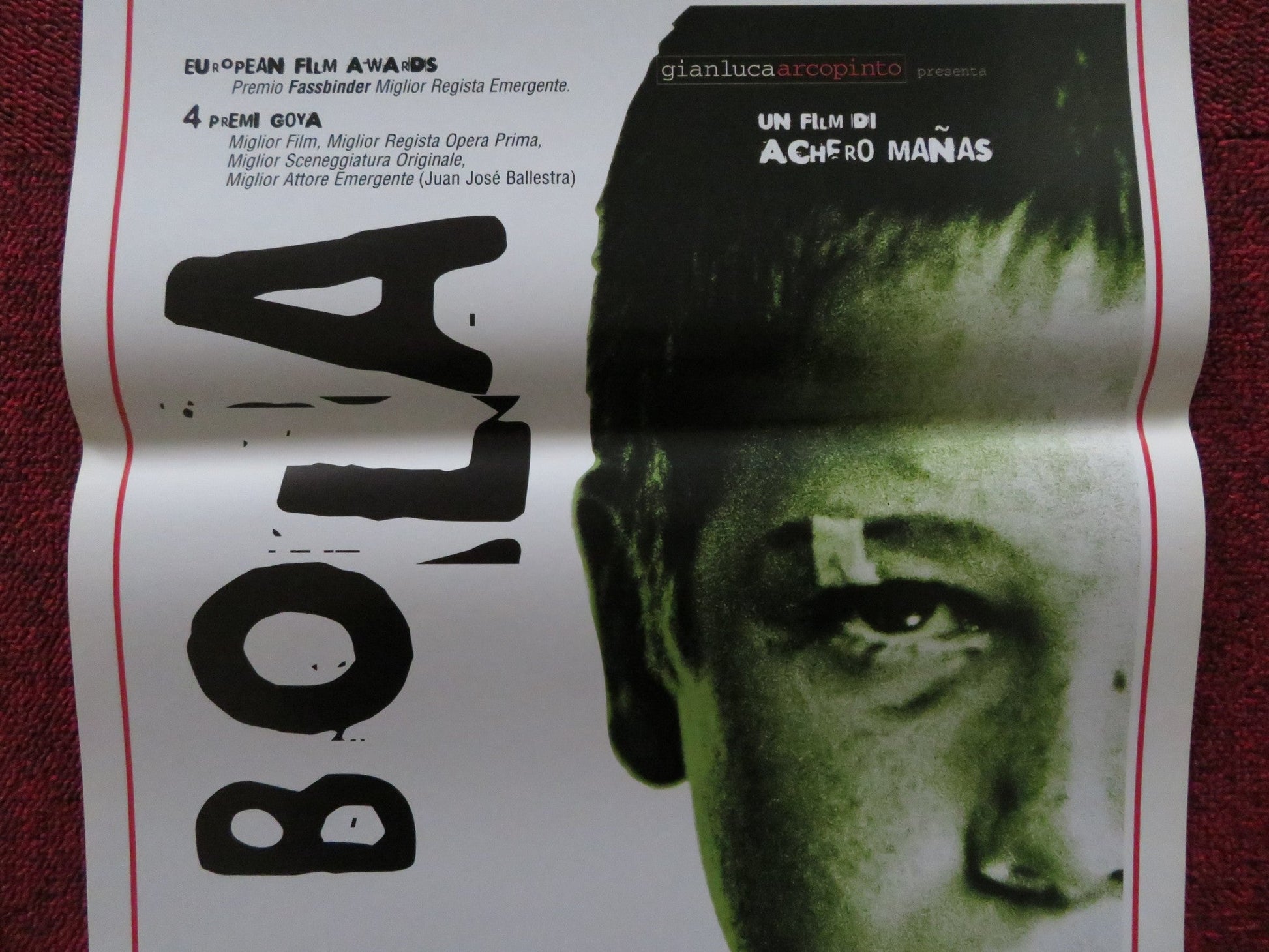 EL BOLA ITALIAN LOCANDINA POSTER JUAN JOSE BALLESTA PABLO GALAN 2000 Rendezvous Cinema Movie posters