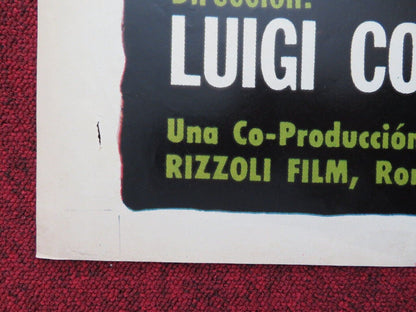 EL CAMARADA DON CAMILO SPANISH FOLDED ONE SHEET POSTER FERNANDEL GINO CERVI 1965 - Rendezvous Cinema