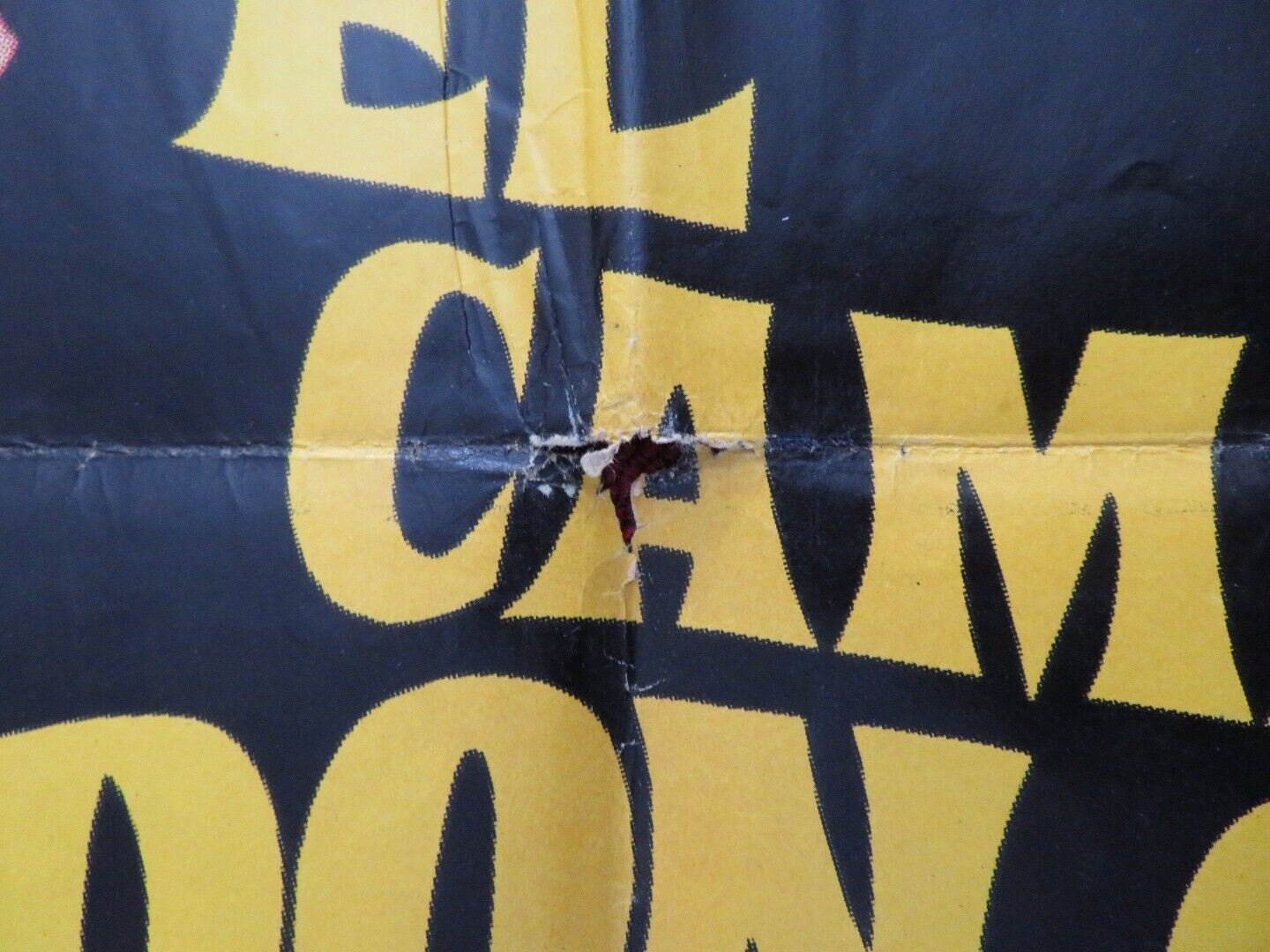 EL CAMARADA DON CAMILO SPANISH FOLDED ONE SHEET POSTER FERNANDEL GINO CERVI 1965 - Rendezvous Cinema