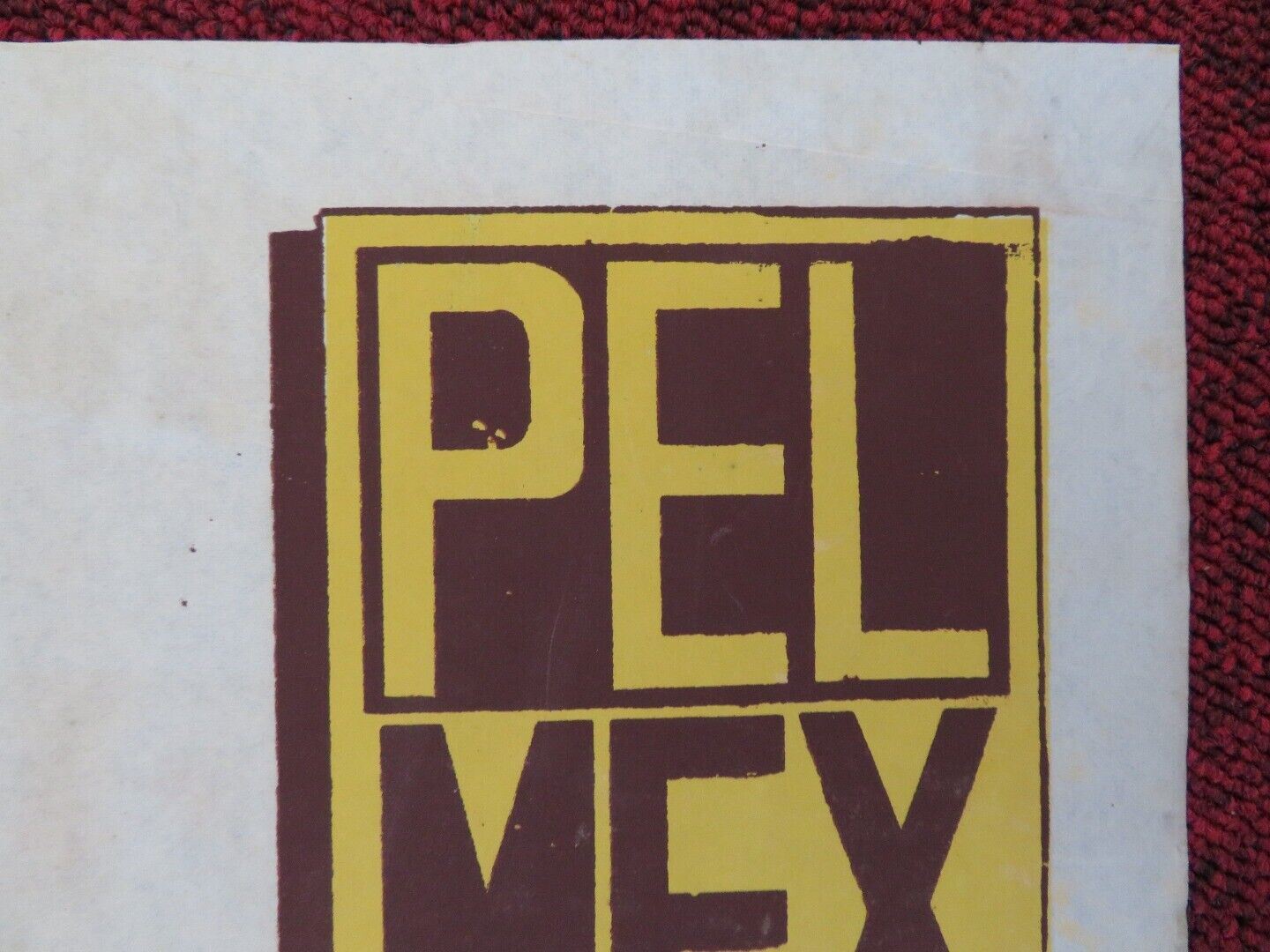 EL CAMINO DE LA VIDA MEXICO FOLDED ONE SHEET POSTER MARIO HUMBERTO 1956 - Rendezvous Cinema