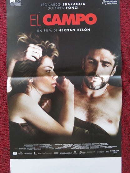 EL CAMPO ITALIAN LOCANDINA POSTER LEONARDO SBARAGLIA DOLORES FONZI 2011 Rendezvous Cinema Movie posters