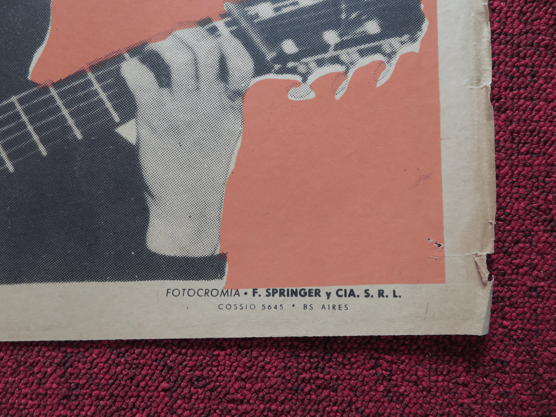 EL CARINOSO FOLDED ARGENTINA ONE SHEET POSTER M. ACEVES MEJIA M. MIJARES 1959 Rendezvous Cinema Movie posters