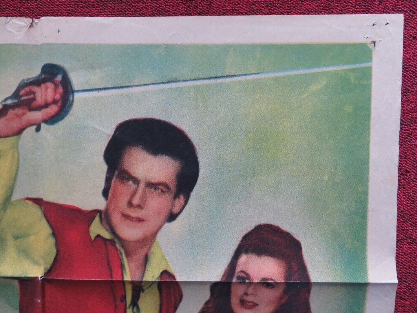 EL CASTILLIO INVENCIBLE / LORNA DOONE MEXICO ONE SHEET FOLDED POSTER 1951 Movie posters