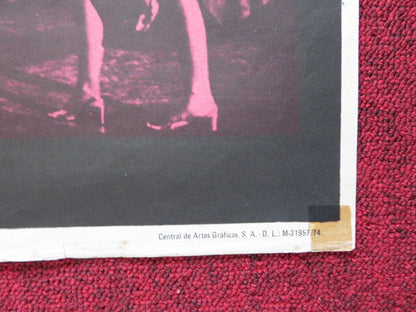 EL COMISARIO G. EN EL CASO DEL CABERET SPANISH ROLLED POSTER JOSE LUIS BARINGO Movie posters