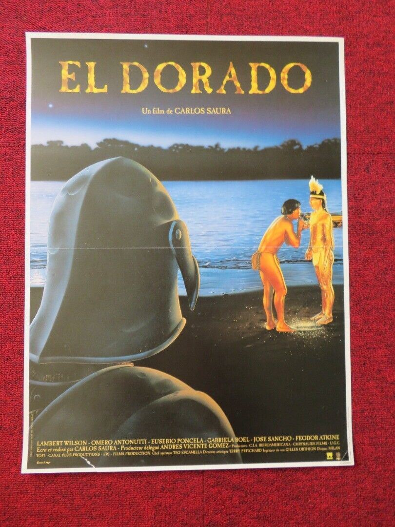 EL DORADO FRENCH (15"x 20") POSTER CARLOS SAURA OMERO ANTONUTTI 1988 Movie posters