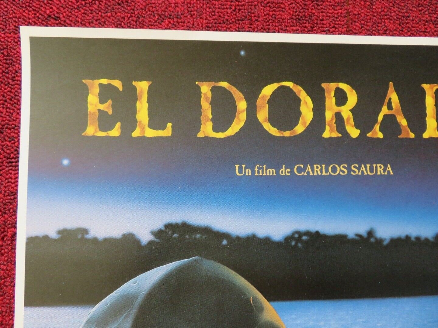 EL DORADO FRENCH (15"x 20") POSTER CARLOS SAURA OMERO ANTONUTTI 1988 Movie posters