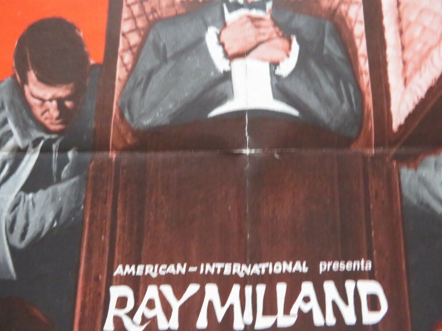 EL ENTIERRO PREMETURO / THE PREMATURE BURIAL SPANISH ONE SHEET FOLDED POSTER Movie posters