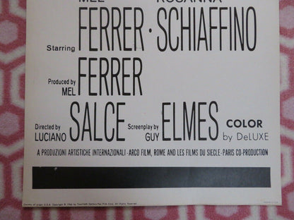 EL GRECO US INSERT (14"x 36") POSTER MEL FERRER ROSANNA SCHIAFINO 1966 Movie posters