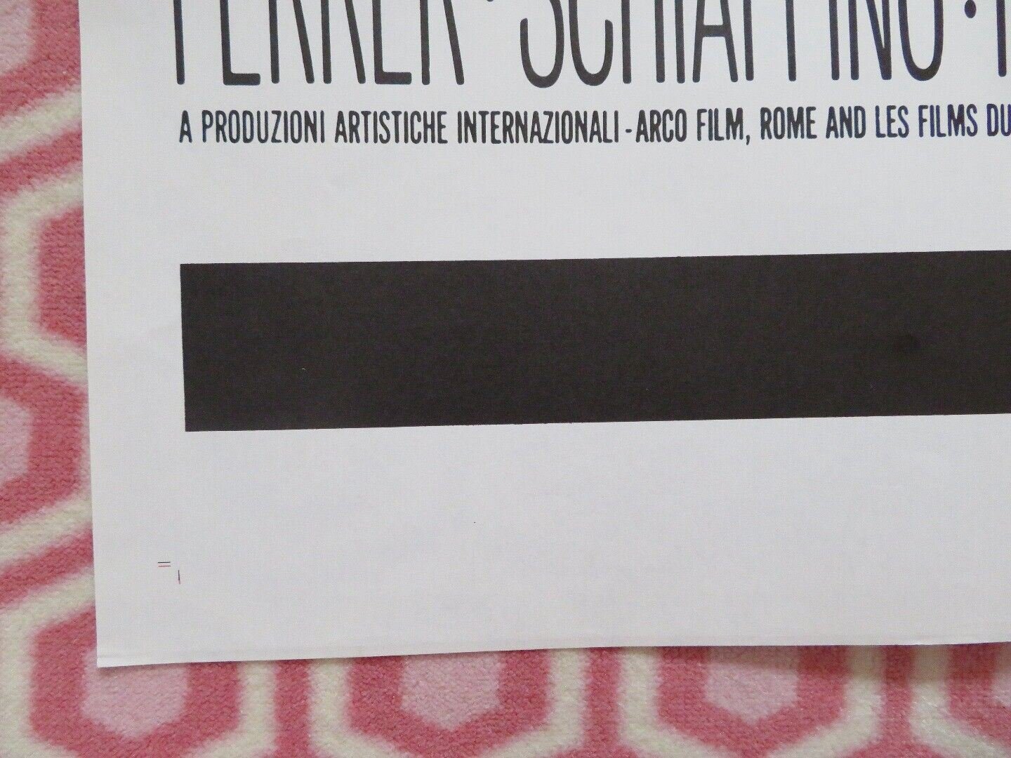 EL GRECO US ONE SHEET POSTER MEL FERRER ROSANNA SCHIAFFINO 1966 Movie posters