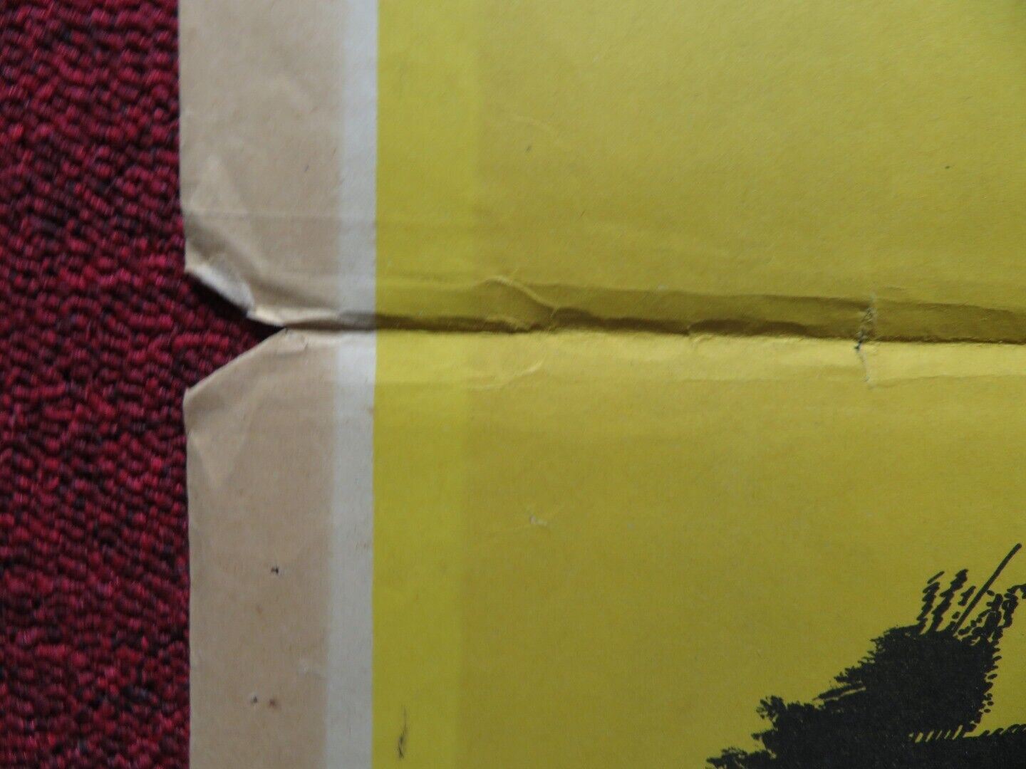 EL HOMBRE INVISIBLE ATACA FOLDED ARGENTINA POSTER 1967 MARTIN KARADAGIAN - Rendezvous Cinema