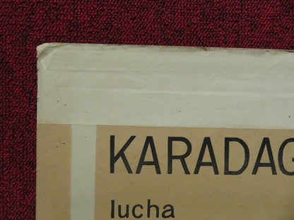 EL HOMBRE INVISIBLE ATACA FOLDED ARGENTINA POSTER 1967 MARTIN KARADAGIAN - Rendezvous Cinema