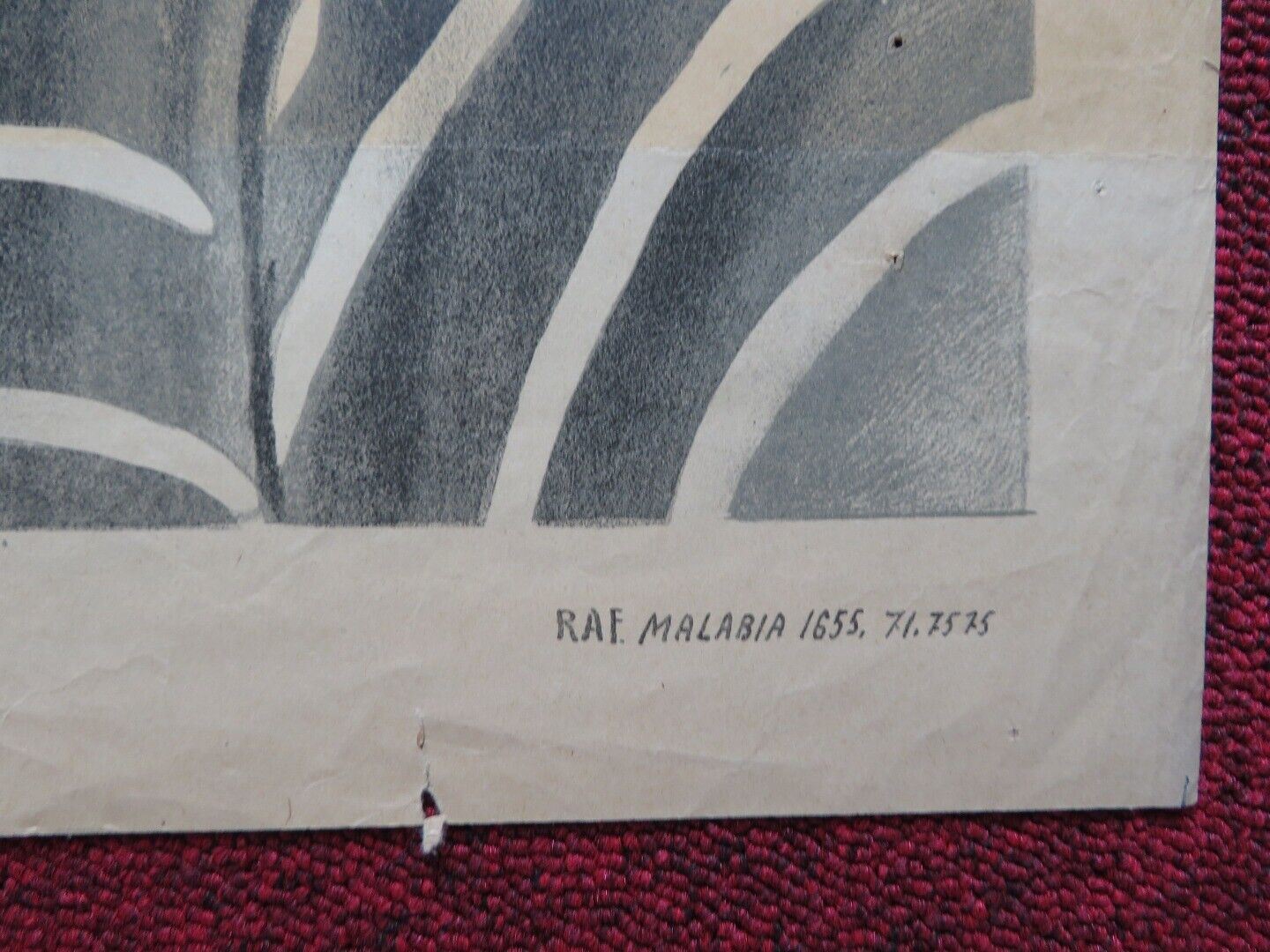 EL HOMBRE INVISIBLE ATACA FOLDED ARGENTINA POSTER 1967 MARTIN KARADAGIAN - Rendezvous Cinema