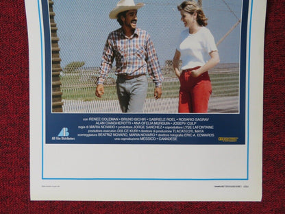 EL JARDIN DEL EDEN ITALIAN LOCANDINA (27.5"x12.5") POSTER RENEE COLEMAN 1995 Movie posters