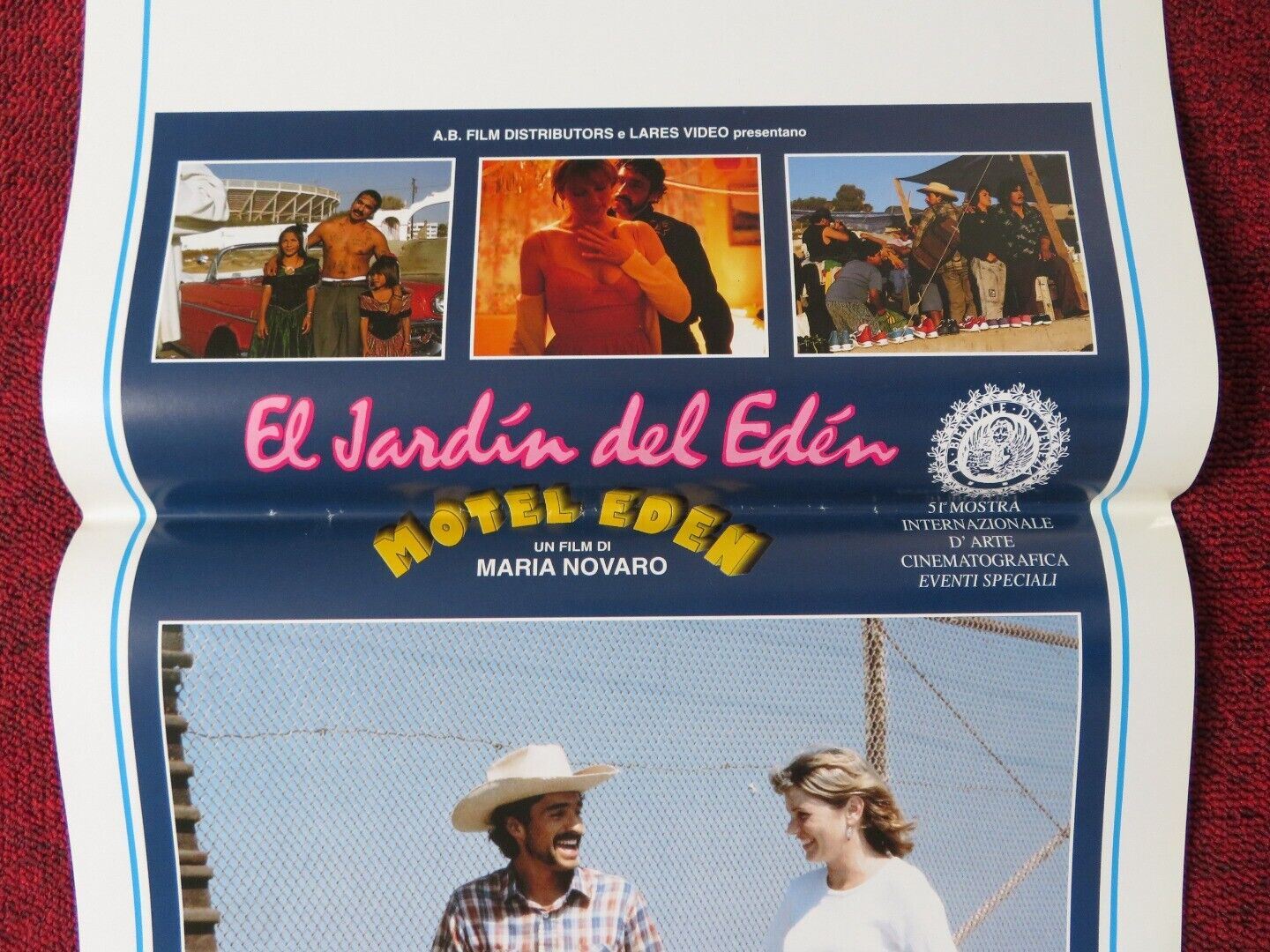 EL JARDIN DEL EDEN ITALIAN LOCANDINA (27.5"x12.5") POSTER RENEE COLEMAN 1995 Movie posters
