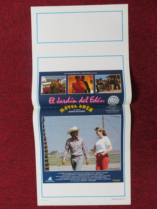 EL JARDIN DEL EDEN ITALIAN LOCANDINA (27.5"x12.5") POSTER RENEE COLEMAN 1995 Movie posters