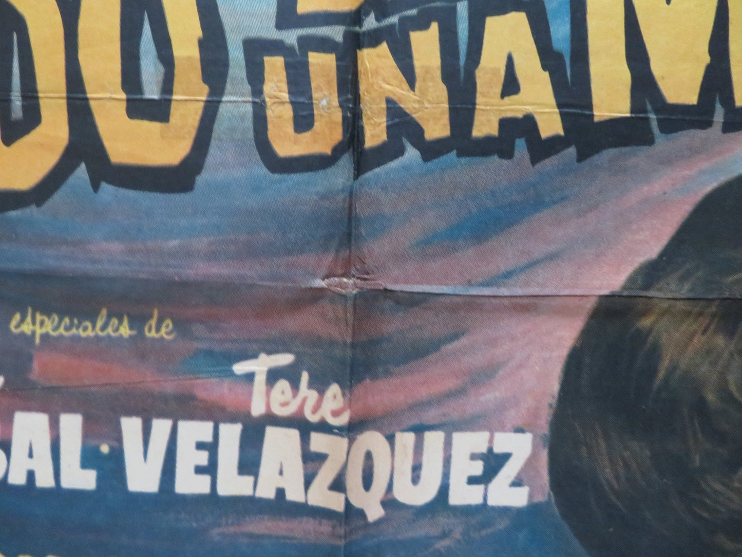 EL PACADO DE UNA MADRE / EL PACADO DE UNA MADRE FOLDED MEXICAN POSTER 1962 Rendezvous Cinema Movie posters