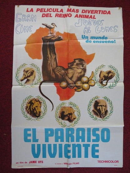 EL PARAISO VIVIENTE / BEAUTIFUL PEOPLE ARGENTINA ONE SHEET POSTER PADDY O'BYRNE - Rendezvous Cinema