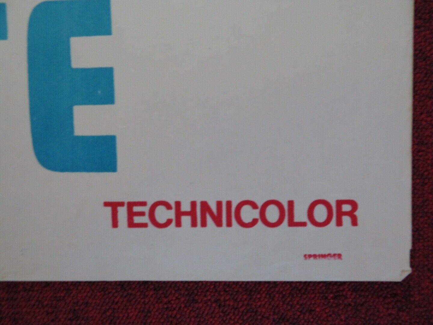 EL PARAISO VIVIENTE / BEAUTIFUL PEOPLE ARGENTINA ONE SHEET POSTER PADDY O'BYRNE - Rendezvous Cinema