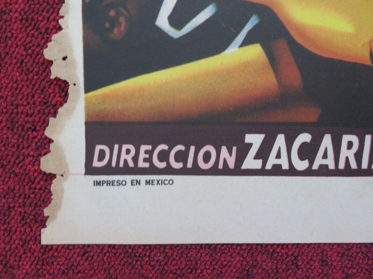 EL PECADO DE SER MUJER MEXICO FOLDED ONE SHEET POSTER 27" x 37" TITO GUIZAR 1955 - Rendezvous Cinema