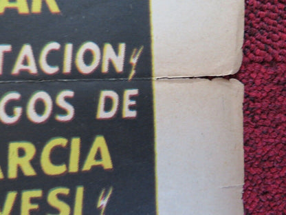 EL PECADO DE SER MUJER MEXICO FOLDED ONE SHEET POSTER 27" x 37" TITO GUIZAR 1955 - Rendezvous Cinema