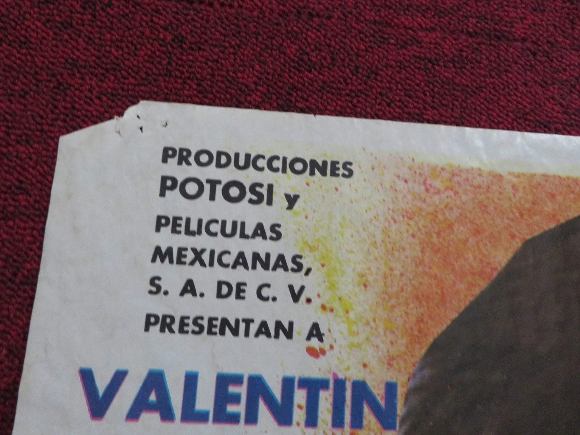 EL VALIENTE VIVE... HASTA QUE EL COBSRDE QUIERE MEXICAN POSTER V TRUJILLO 1979 Rendezvous Cinema Movie posters