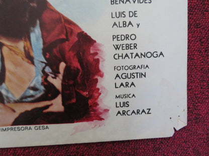 EL VALIENTE VIVE... HASTA QUE EL COBSRDE QUIERE MEXICAN POSTER V TRUJILLO 1979 Rendezvous Cinema Movie posters