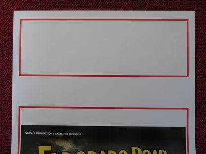 ELDORADO ROAD ITALIAN LOCANDINA POSTER BOULI LANNERS FABRICE ADDE 2008 Rendezvous Cinema Movie posters