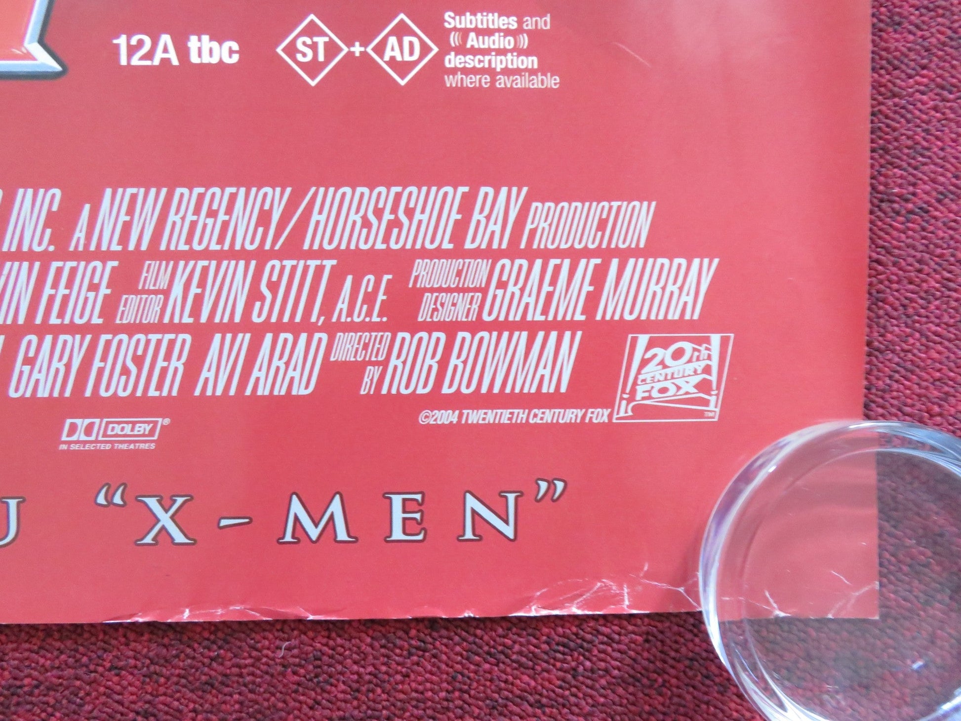 ELECKTRA UK QUAD ROLLED POSTER JENNIFER GARNER GORAN VISNJIC 2005 Rendezvous Cinema Movie posters