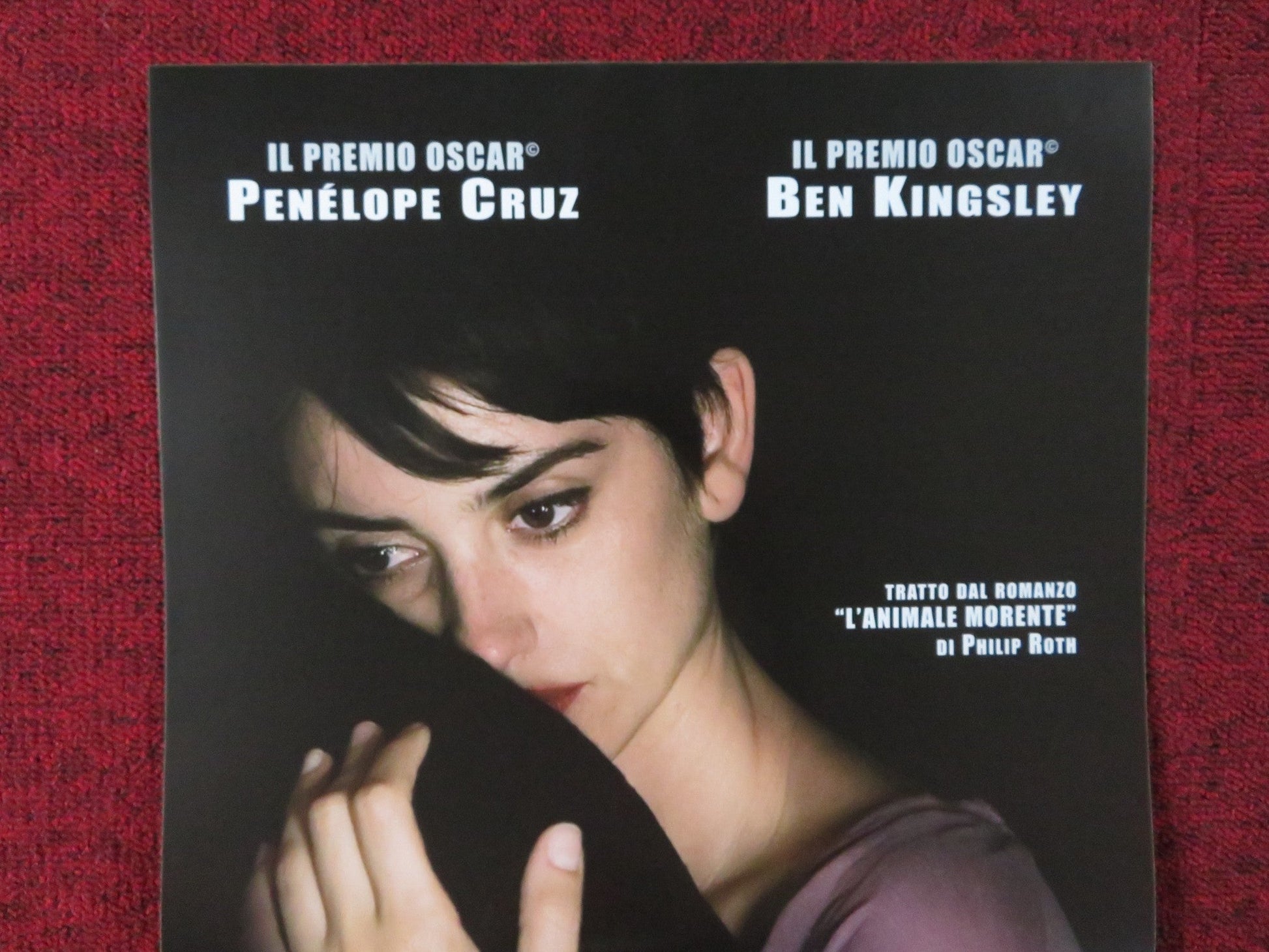 ELEGY ITALIAN LOCANDINA POSTER PENELOPE CRUZ BEN KINGSLEY 2008 Rendezvous Cinema Movie posters