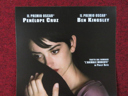 ELEGY ITALIAN LOCANDINA POSTER PENELOPE CRUZ BEN KINGSLEY 2008 Rendezvous Cinema Movie posters