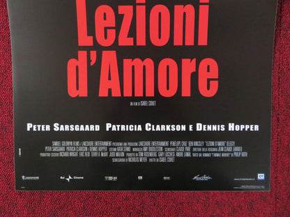 ELEGY ITALIAN LOCANDINA POSTER PENELOPE CRUZ BEN KINGSLEY 2008 Rendezvous Cinema Movie posters