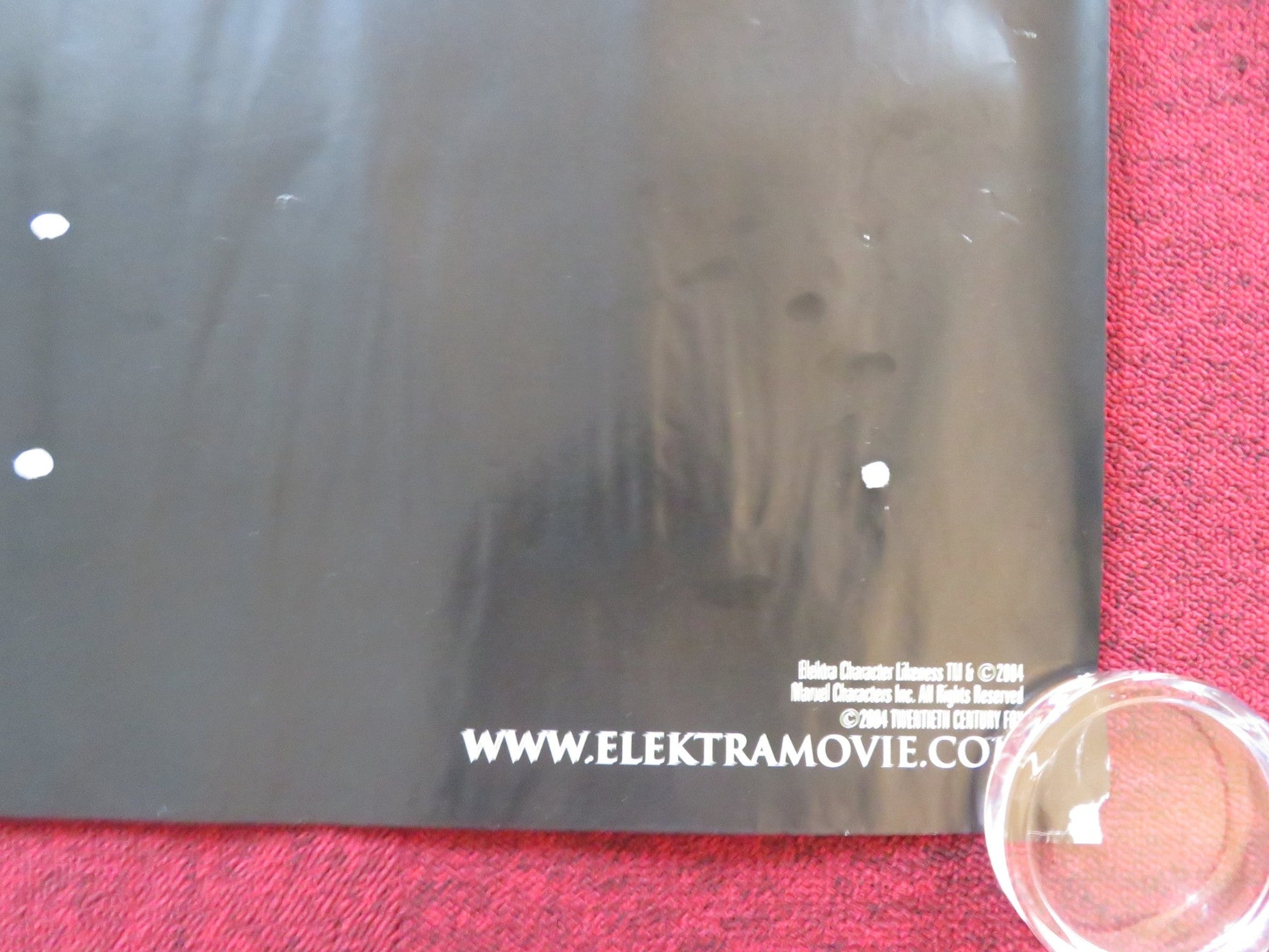 ELEKTRA UK QUAD (30"x 40") ROLLED POSTER JENNIFER GARNER GORAN VISNJIC 2005 Rendezvous Cinema Movie posters