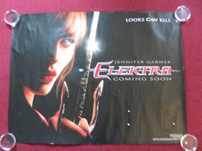 ELEKTRA UK QUAD (30"x 40") ROLLED POSTER JENNIFER GARNER GORAN VISNJIC 2005 Rendezvous Cinema Movie posters